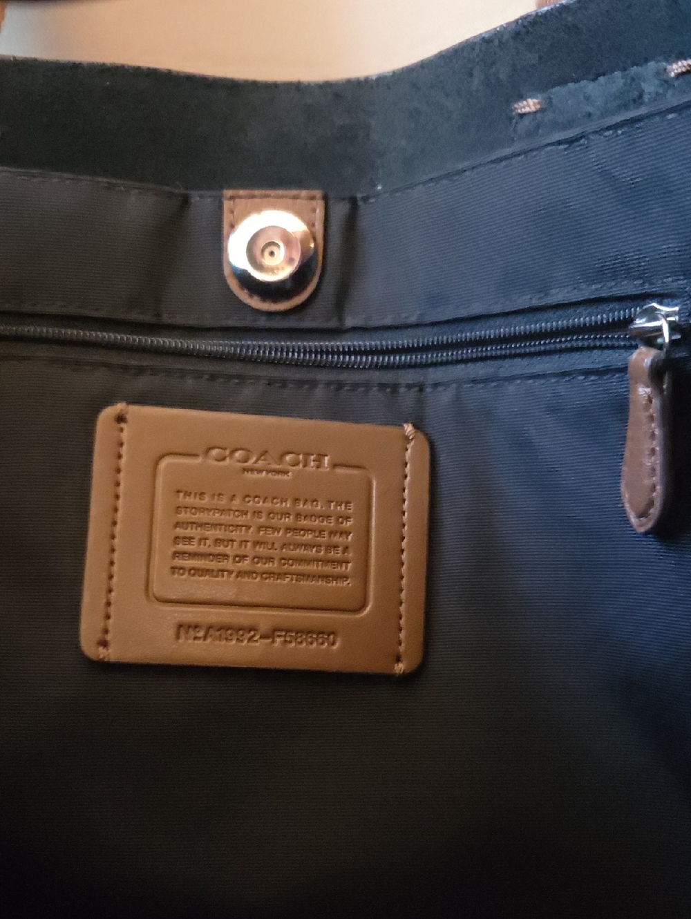 Coach Derby Tote - Picture 5 of 11